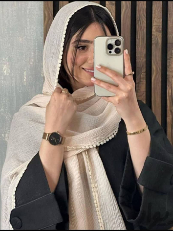 شال پلیسه برشکا حاشیه عدسی