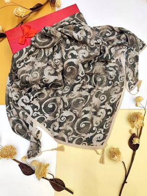 روسری زنانه پلیسه برشکا اعلاء