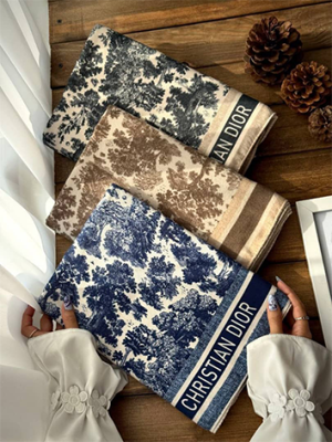 شال زنانه موهر پاییزه طرح دیور جنگل