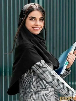 خرید مقنعه نخی قواره 100 بروجرد اصل | گالری هلدا